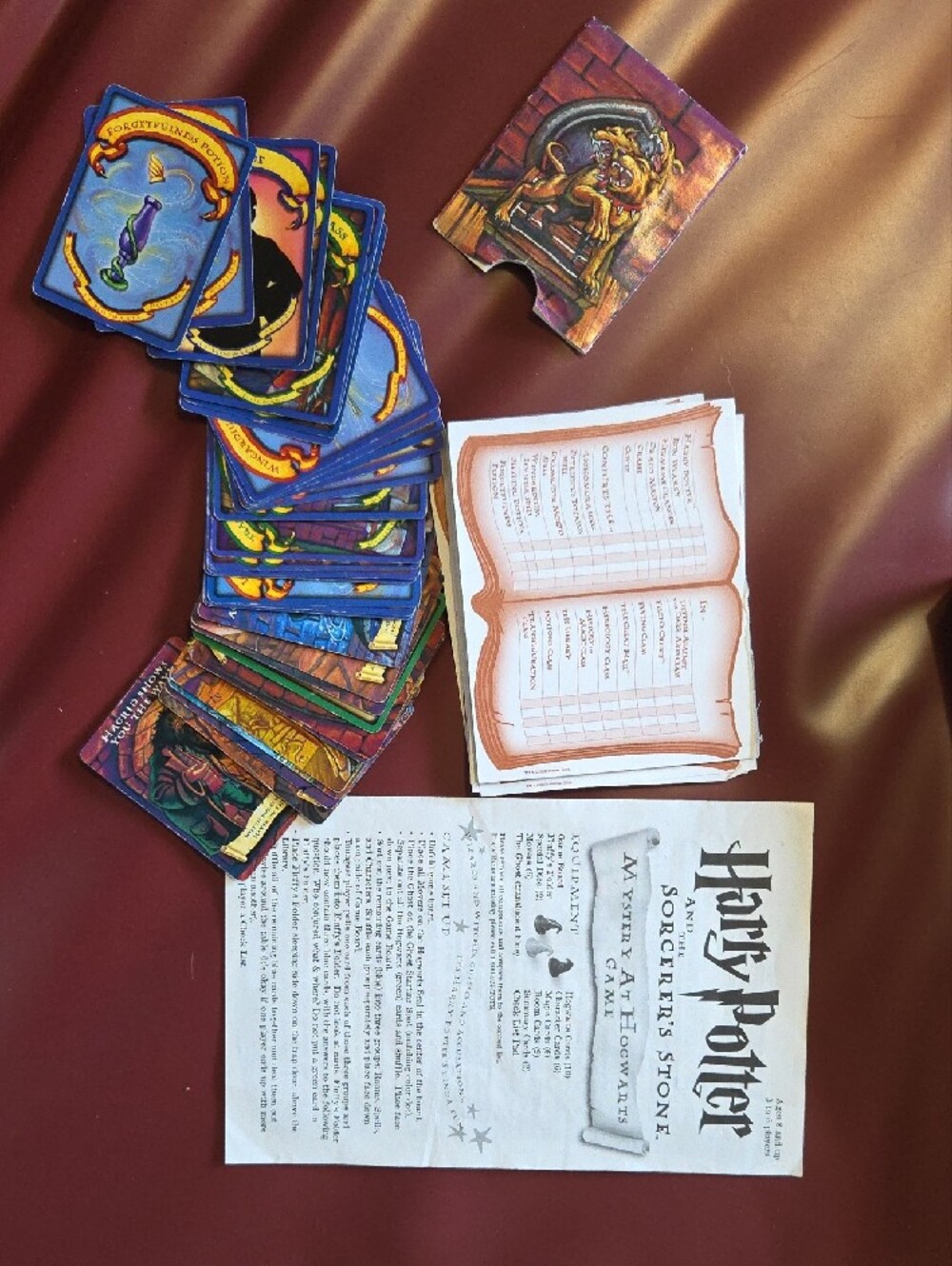 Harry Potter Mystery at Hogwarts Board Game - Brown - Picture 7 of 7